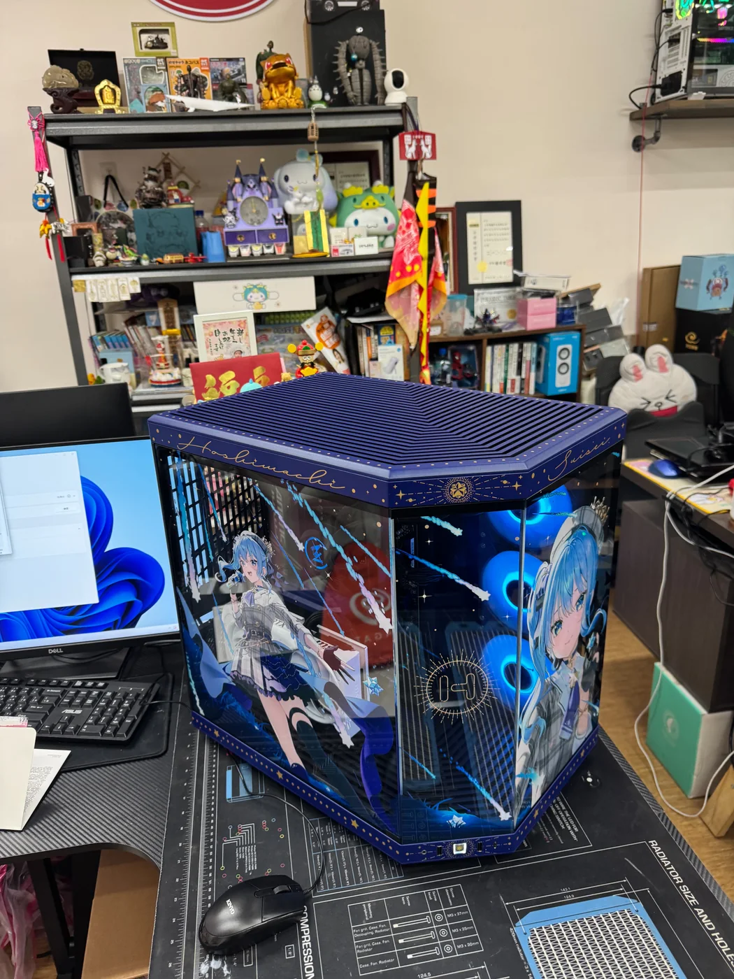 藍色主題客製電腦主機